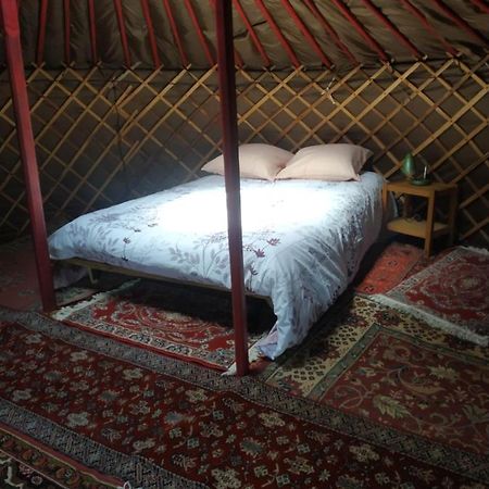 Yourte Rustique En Permaculture Creysse  Exteriér fotografie